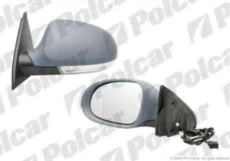 Зеркало наружное Polcar 9555514M