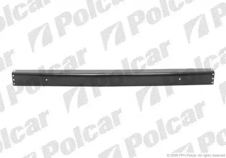 Бампер задній VW TRANSP.T3 79-92 Polcar 956596