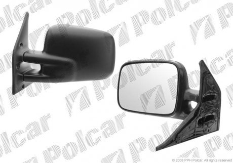 Зеркало левое механическое Polcar 956651-M