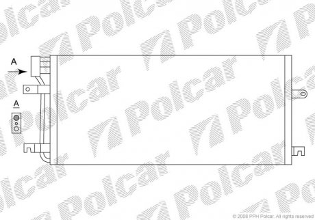 Автозапчасть Polcar 9566K8C2 (фото 1)