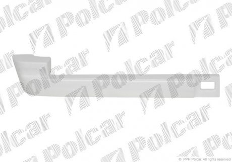 Усилитель бампера Polcar 9567965