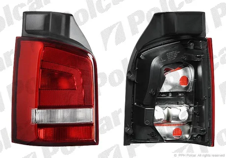 Ліхтар задній | TRANSPORTER (T5),09- Polcar 956987E