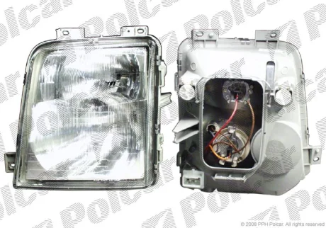 Фара основная | vw LT II, 05.96- Polcar 957109E