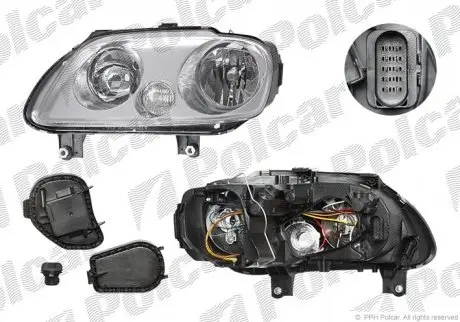 Фара передняя правая Polcar 9575103E