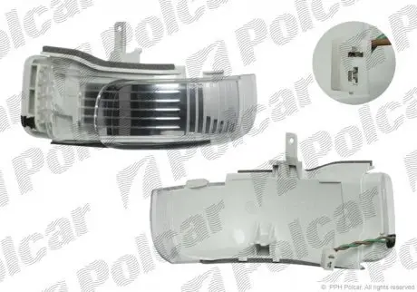 Указатель поворота, боковой Polcar 9578206R