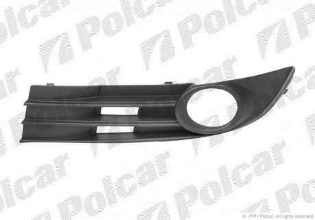 Решетка бампера переднего права Polcar 957927-2 (фото 1)