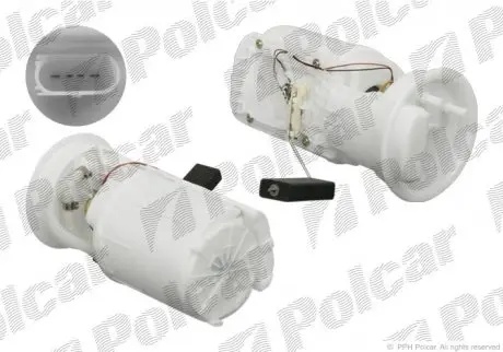 Электрический топливный насос Polcar E011006