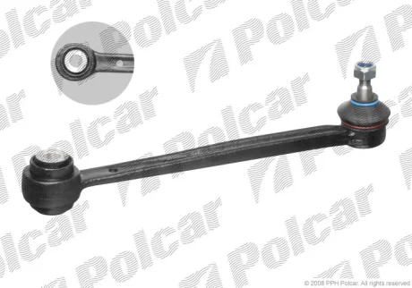 Штанга реактивна лівий=правий | MERCEDES 201 (190) Polcar M440