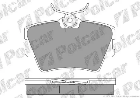 Гальмівні(тормозні) колодки Polcar S701129