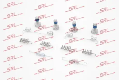 Ремкомплект барабанних колодок SL (R129), 03.89-09. Polcar S770003
