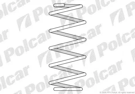 Пружина подвески Polcar ST324259