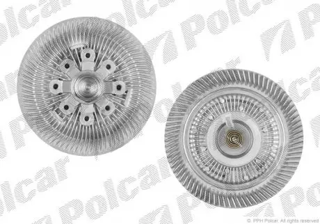 Віскомуфта вентилятора радіатора Jeep Cherokee, Wrangler III 1.8-5.7 01.95- Polcar SV-6079S