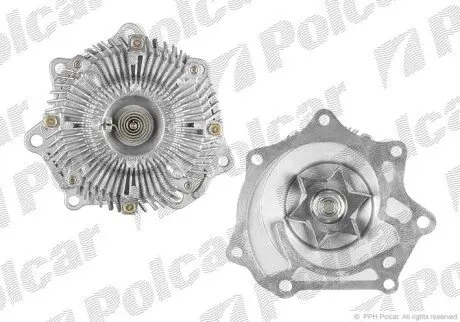 Віскомуфта вентилятора охолодження Polcar SV6080S