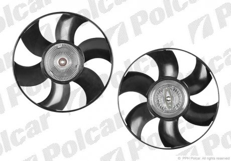 Вентилятор радиатора Polcar SV6099S (фото 1)