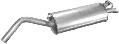 Глушитель Audi A6 2.0 -8V. 2.4D SDN/kombi 91-94 94-96/100 POLMOSTROW 0125