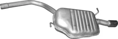 Глушитель выхлопных газов 01.31ALU KOСCOWY AUDI A4 1.6 00-08 SED/KOMBI POLMOSTROW 0131