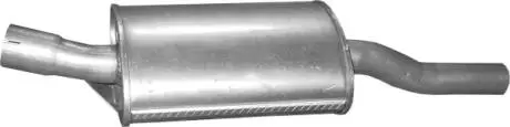 Глушник вихлопних газів 03.123ALU ЊRODKOWY BMW 3 E46 1.9 98-02 POLMOSTROW 03123