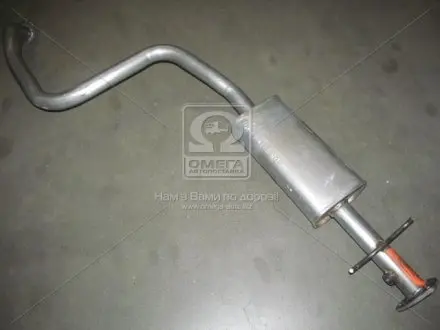 Глушитель, алюм. сталь, середн. часть Chevrolet Tacuma 1.6i, 1.8i, 2.0i 16V 00-12/05 POLMOSTROW 05.34