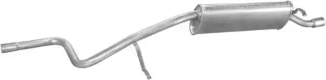 Глушник Fiat Uno 0.9/1.0 99- POLMOSTROW 07176