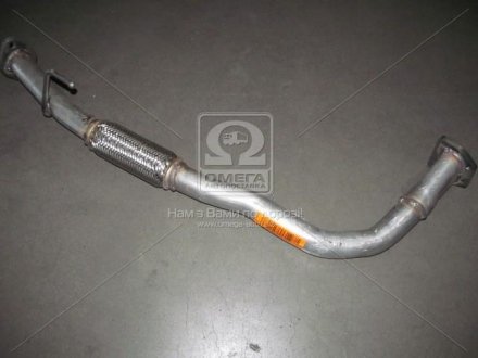 Труба приемная алюминизированная сталь Fiat Doblo 1.9D (00-05) POLMOSTROW 07.318 (фото 1)