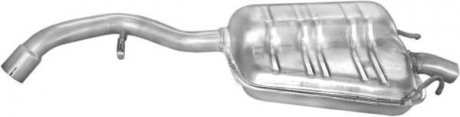 Глушник Ford Escort 1.8i ZETA 16V kat 91-93 POLMOSTROW 08130 (фото 1)