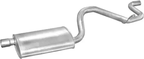 Глушитель Ford Transit 94-96 2.5TD SWB 2835 POLMOSTROW 08344