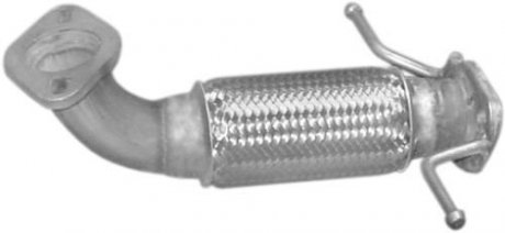 Труба приемная алюминизированная сталь Ford Mondeo 1.8, 2.0 (00-07) POLMOSTROW 08.549