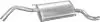 Глушник Ford Fiesta Courier/Multispace 1.8D 09/98-10/00 POLMOSTROW 08605 (фото 1)