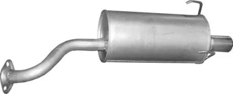 Глушитель, алюм. сталь, задн. часть Honda CR-V 2.0i 16V 01/02-09/06 POLMOSTROW 09.12