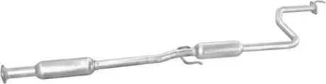 Резонатор Honda Civic 87-91 1.3/1.4 3/4D POLMOSTROW 0948