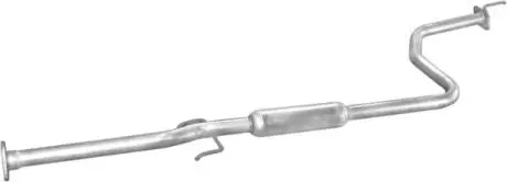 Резонатор Honda Civic 87-91 1.3i 3D kat POLMOSTROW 0960