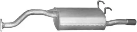Глушитель алюм. сталь, задн. часть Honda Civic 1.5i -16V; 1.6i -16V 92 -01 POLMOSTROW 09.84