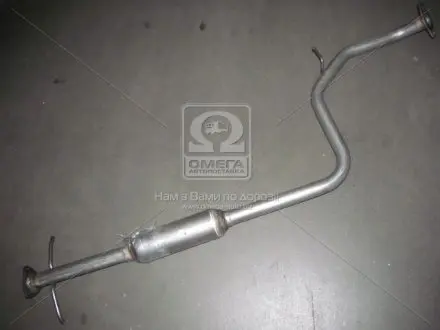 Резонатор (средняя часть) алюминизированная сталь Hyunday Accent (94-99) 1.5i POLMOSTROW 10.04