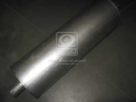 Глушитель, алюм. сталь, задн. часть Mercedes 207D-410D 89-95 POLMOSTROW 13.123