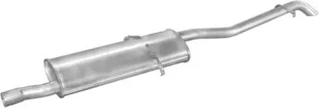 Глушитель Mercedes A160 1.7CDi TD 98-04.A170 1.7CDi TD 98-04 POLMOSTROW 13181