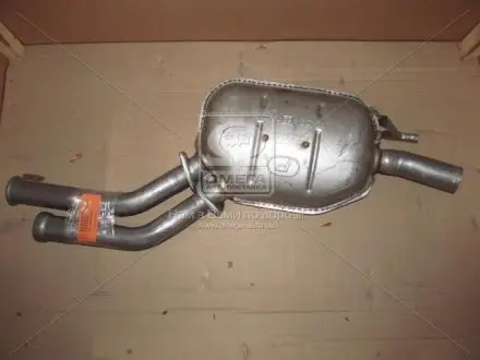 Глушитель центр. MERCEDES E200 (выр-во) POLMOSTROW 13.29