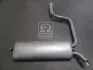 Глушитель алюм. сталь, задн. часть Mercedes 124 85-96 2.0-3.0 24V/3.0D kombi POLMOSTROW 13.33 (фото 1)