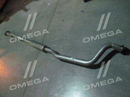 Глушитель алюм. сталь, средн. часть Mitsubishi Outlander 2.0/2.4 4WD POLMOSTROW 14.31 (фото 1)