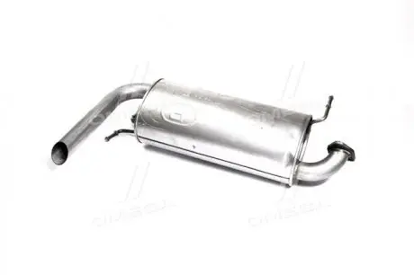 Глушитель алюм. сталь, задн. часть Mitsubishi Outlander 2.0/2.4 4WD POLMOSTROW 14.34