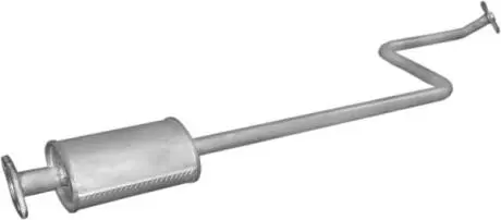 Резонатор Nissan Micra 1.0i/1.4i -16V 07/00 - 11/02 POLMOSTROW 15236
