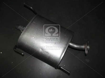 Глушитель алюм. сталь, задн. часть Nissan Almera 1.5/1.8i -16V 00-06 POLMOSTROW 15.369 (фото 1)
