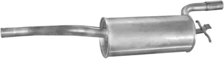 Алюм глушник. сталь, задн. частина Alfa Romeo 33 90- 1.5/1.7ie POLMOSTROW 16.10