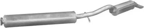 TгUMIK POLMOSTR╙W 17.329ALU UKгAD WYDECHOWY OPEL SINTRA 2.2DTI/TD 97-99 POLMOSTROW 17329