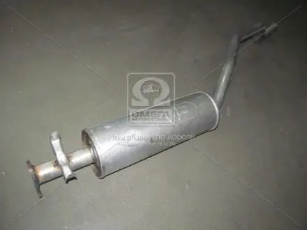 Глушитель, алюм. сталь, середн. часть Opel Vectra 1.6 kat 88-95 POLMOSTROW 17.43