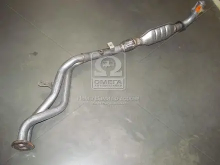 Труба приймальна (з гофрою)/зам. кат. Opel Omega B 2.0 16V POLMOSTROW 17601