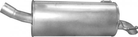 Глушитель (задняя часть) алюминизированная сталь Opel Zafira B 1.9 CDTi TD (05-) POLMOSTROW 17.638