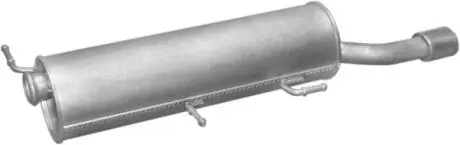 Глушитель Peugeot 307 CC 2.0i -16V 03- POLMOSTROW 19366