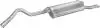 Глушитель Skoda Felicja 1.9D Pick-Up 10/94-01.VW Caddy II 1.9D 06/96-12/00 POLMOSTROW 2423 (фото 1)