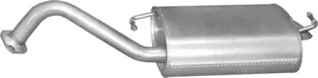 Глушитель выхлопных газов 26.179ALU KOСCOWY TOYOTA COROLLA 2.0TD 04-07 POLMOSTROW 26179