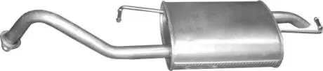 Глушитель выхлопных газов 26.23ALU KOСCOWY TOYOTA COROLLA 1.4/1.6 16V SED/KOMBI POLMOSTROW 2623